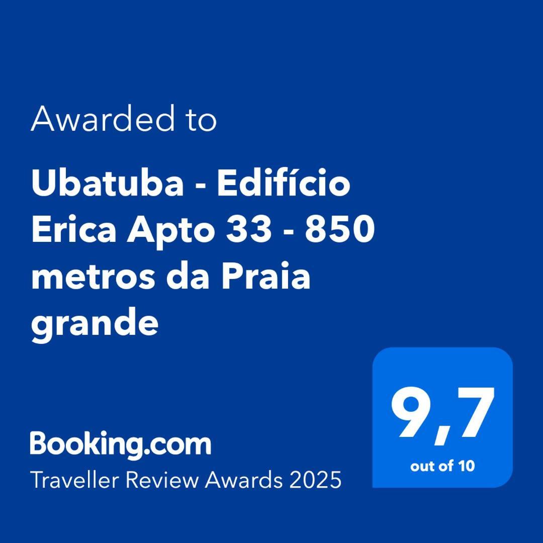 Ubatuba - Edificio Erica Apto 33 - 850 Metros Da Praia Grande Esterno foto